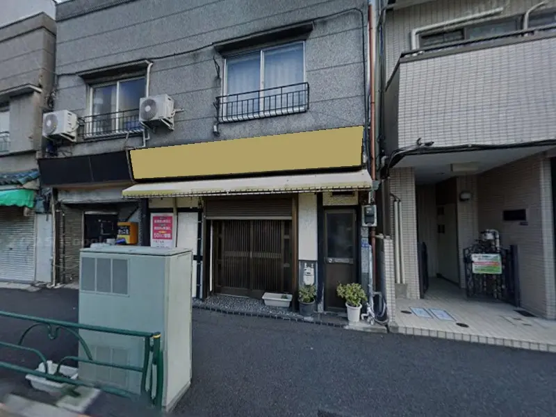 居酒屋の居抜き物件の外観