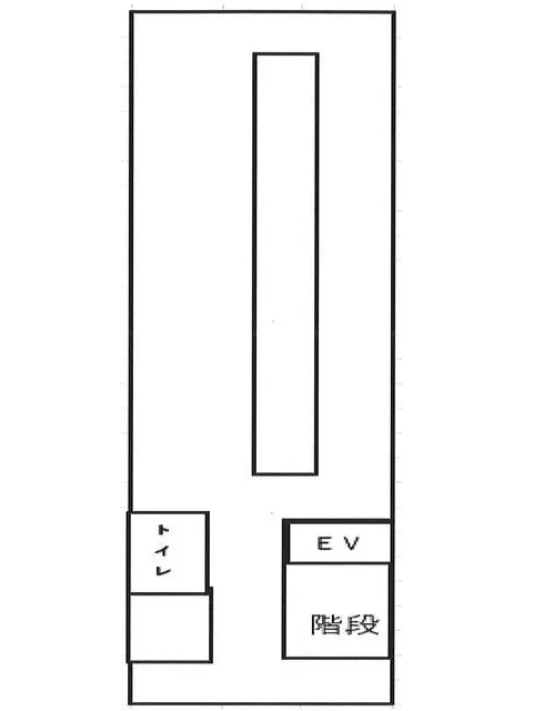 居酒屋の居抜き物件の平面図