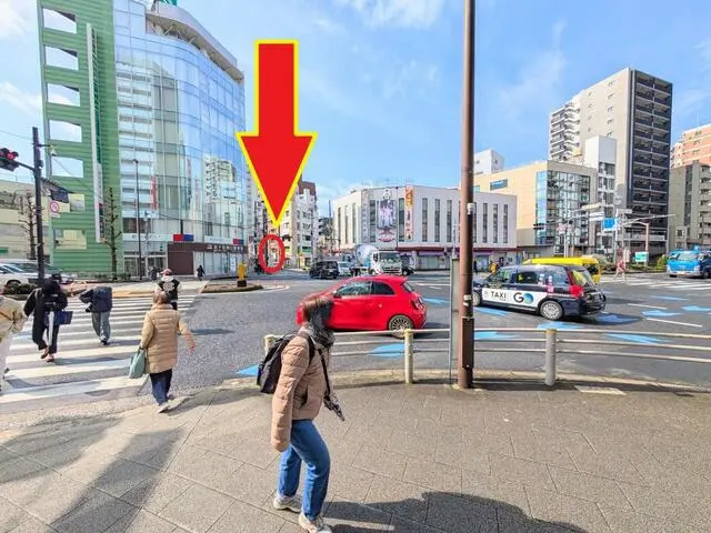 北千住の居抜き店舗の外観