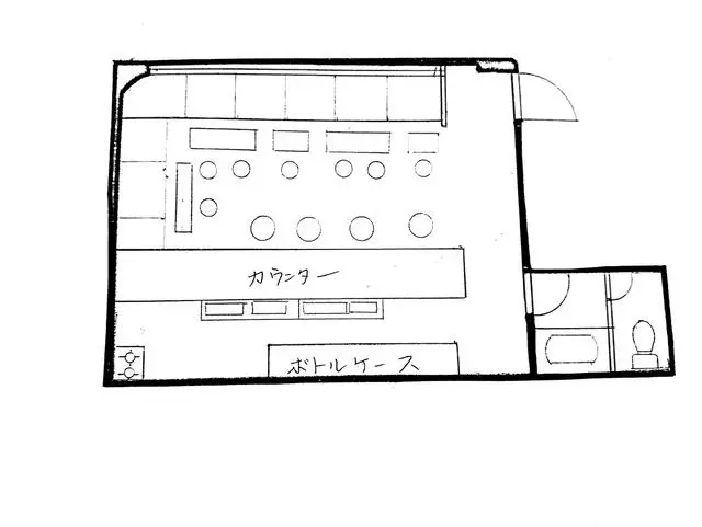 貸店舗(リース)の平面図