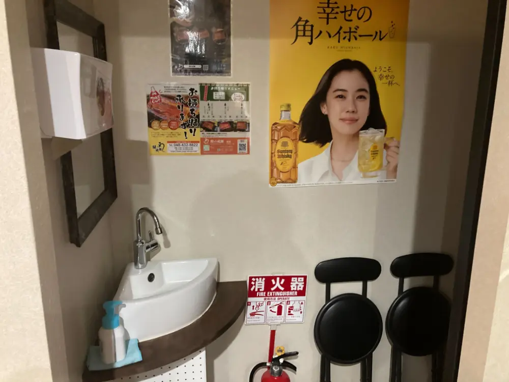 西川口の居抜き店舗の内装