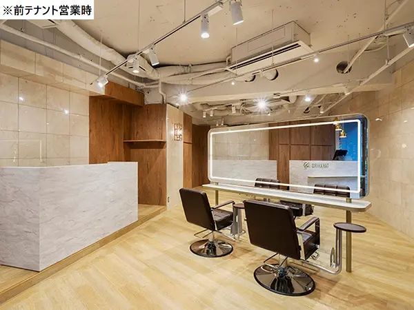 三軒茶屋の美容室・理容室居抜きの内装