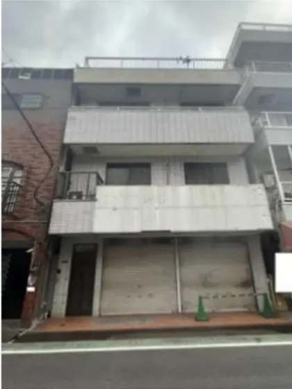 南千住のスケルトン物件の外観