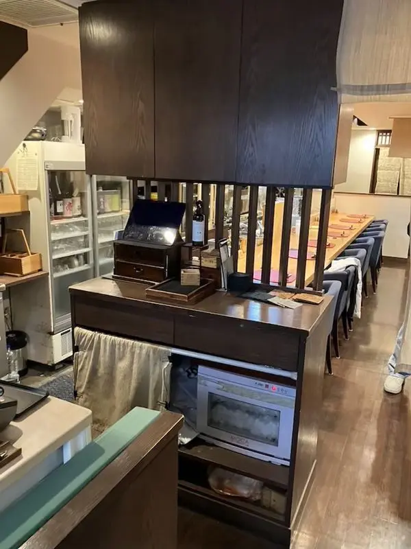 和食の居抜き物件の厨房