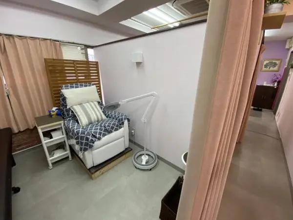 エステの居抜き物件の内装