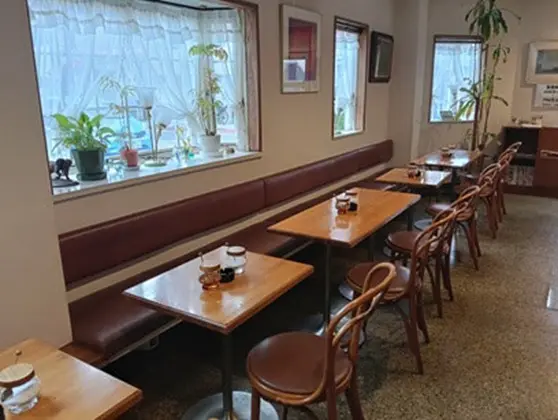 カフェ・喫茶店の居抜き物件の内装