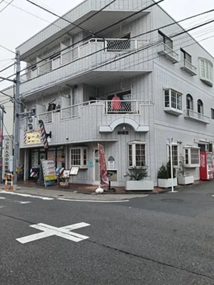 五反野のカフェ・喫茶店居抜きの外観