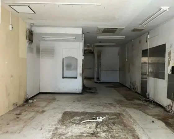 武蔵新城の事務所仕様物件の内装