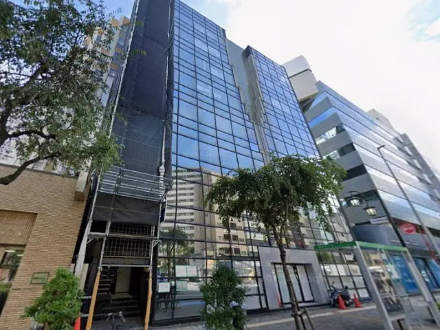 渋谷のスケルトン店舗物件の外観