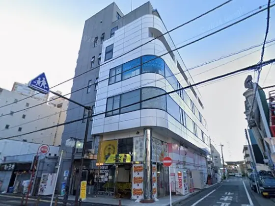 相模原のスケルトン店舗物件の外観