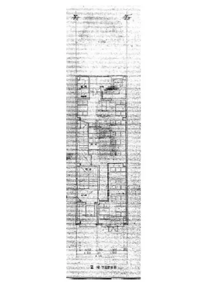 柏のスケルトン店舗物件の平面図