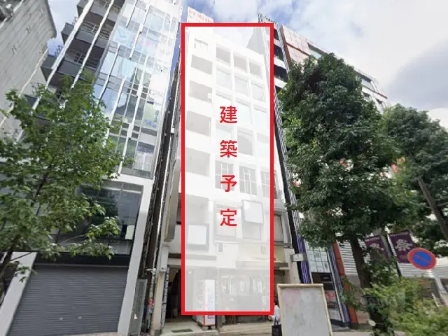 貸店舗(スケルトン)の外観