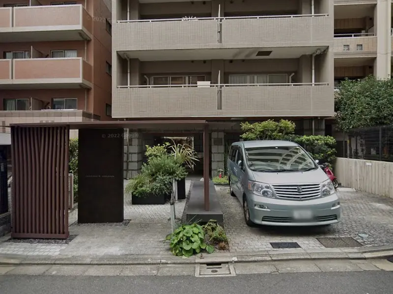 赤坂のエステ居抜きのエントランス