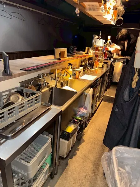 横浜の居抜き店舗の厨房