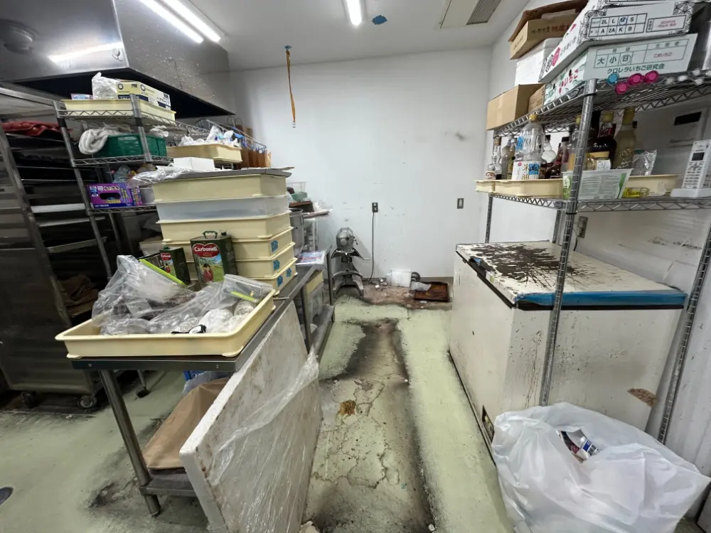 京成曳舟の居抜き店舗の厨房