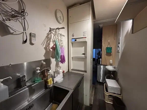 五反田の居抜き店舗の厨房