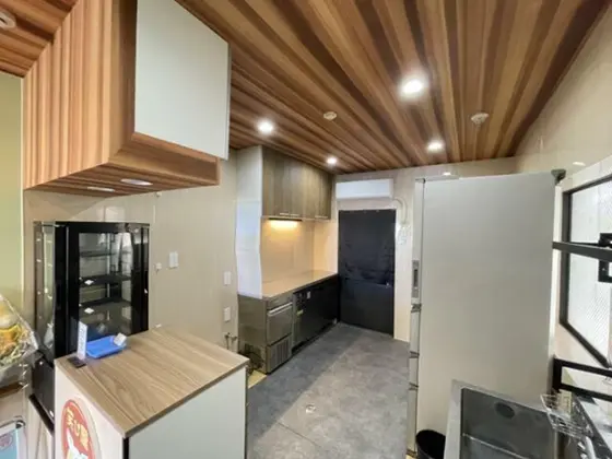 中山の居抜き店舗の内装