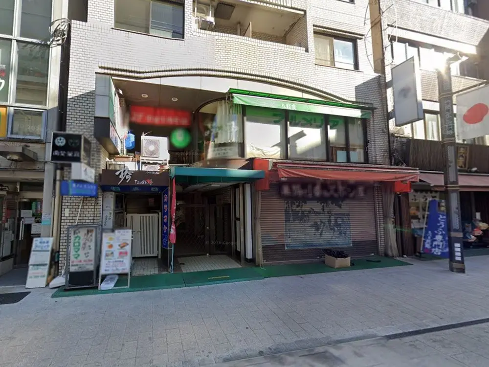 ラーメンの居抜き物件の外観