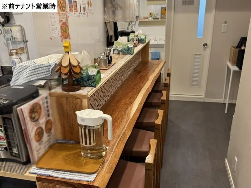 巣鴨の居抜き店舗の内装