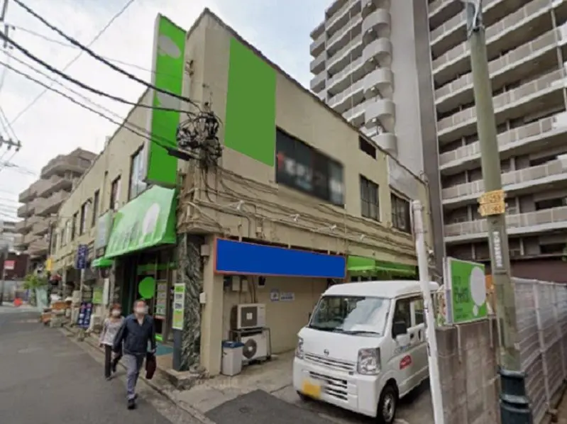 貸店舗(スケルトン)の外観