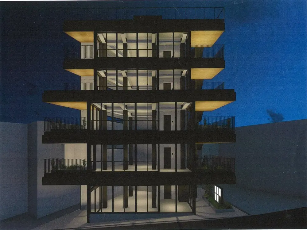 貸店舗(スケルトン)の外観