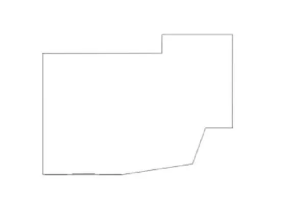 新小岩の医院居抜きの平面図