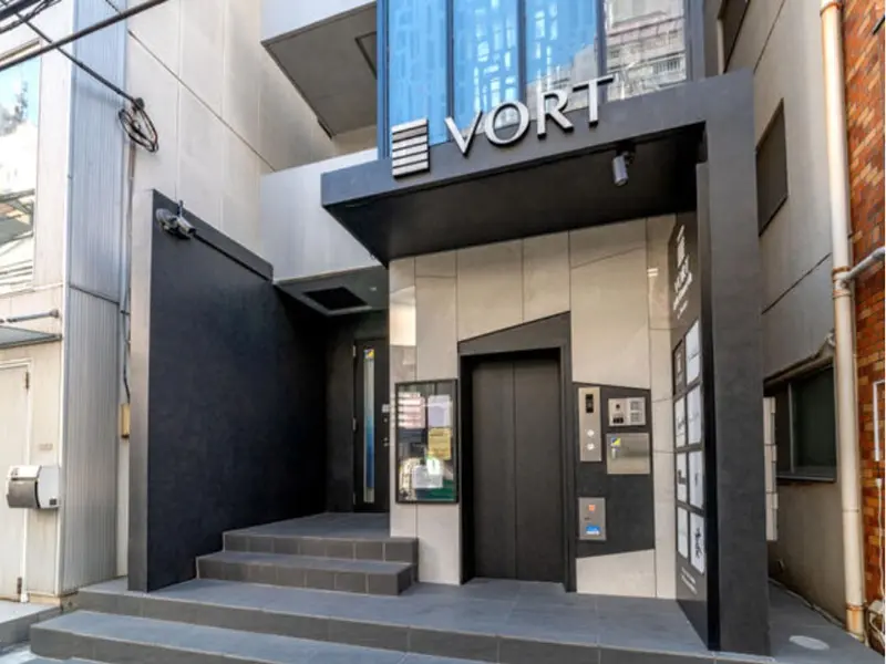 恵比寿のスケルトン物件の外観