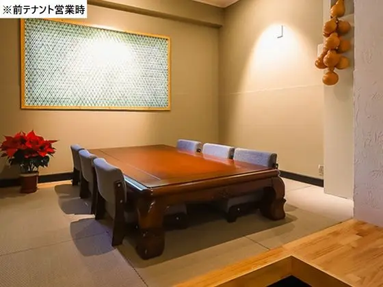 小伝馬町の居抜き店舗の内装