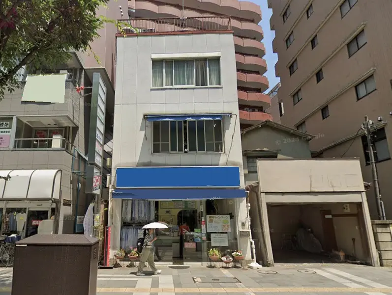 武蔵境の事務所仕様店舗物件の外観