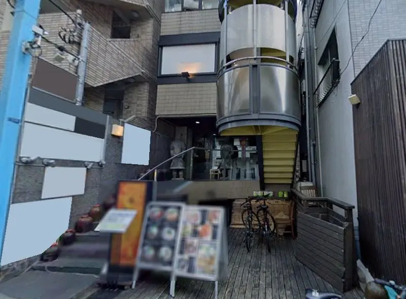 貸店舗(スケルトン)の外観