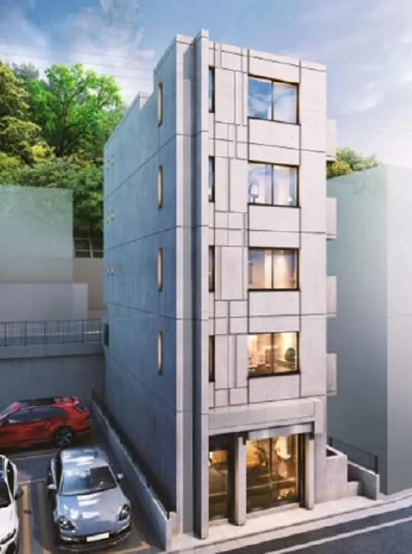 五反田のスケルトン物件の外観