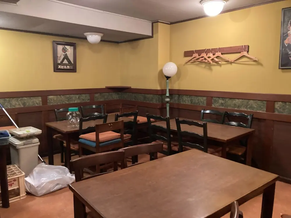 北野の居抜き店舗の内装