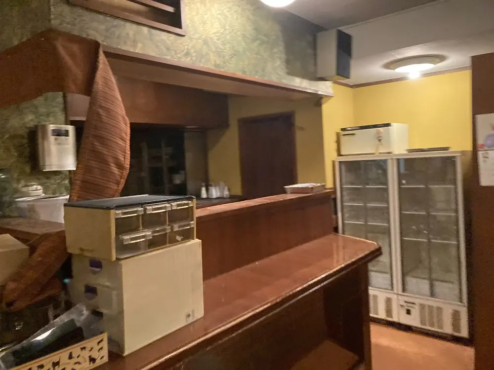 北野の居抜き店舗の内装