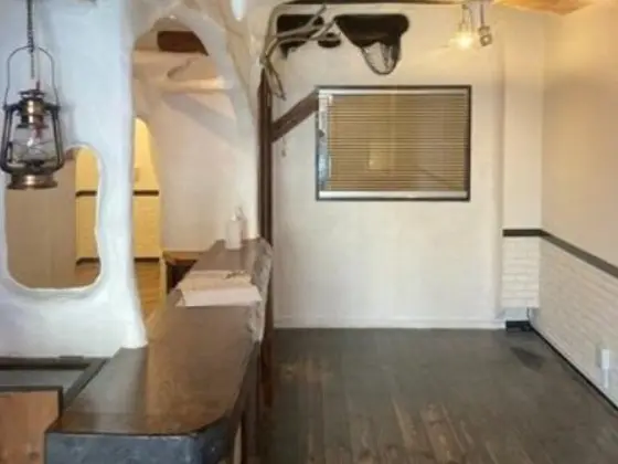 伊勢佐木長者町の事務所仕様店舗物件の内装