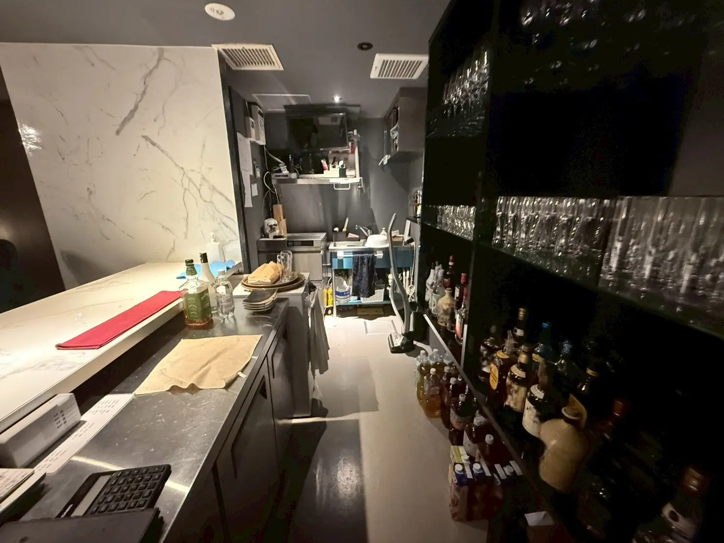 BAR・ショットバーの居抜き物件の厨房