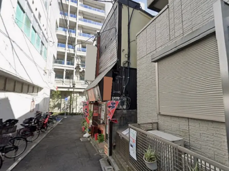 新三河島の事務所仕様店舗物件の外観