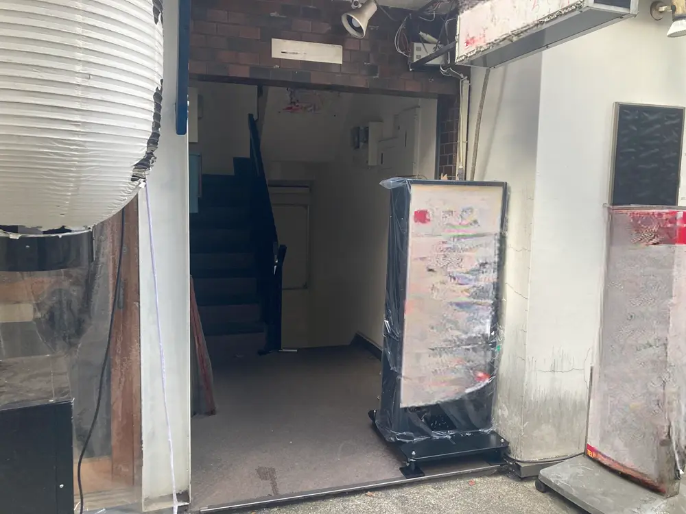 中野の居抜き店舗の外観