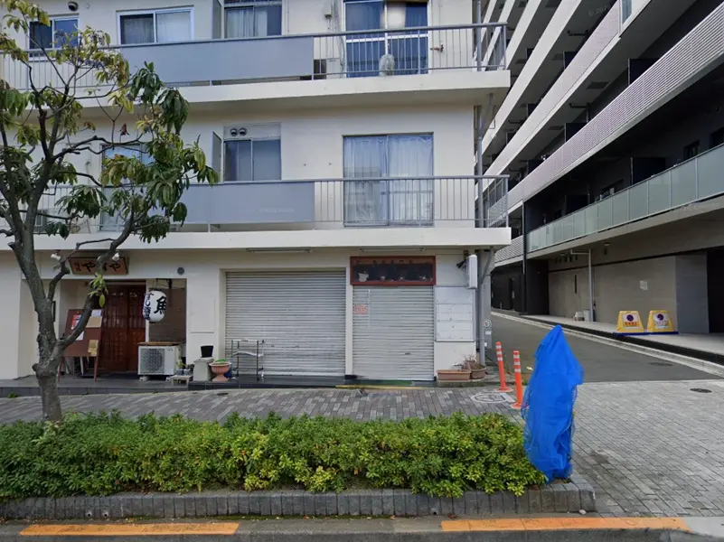 曙橋の居抜き店舗の外観