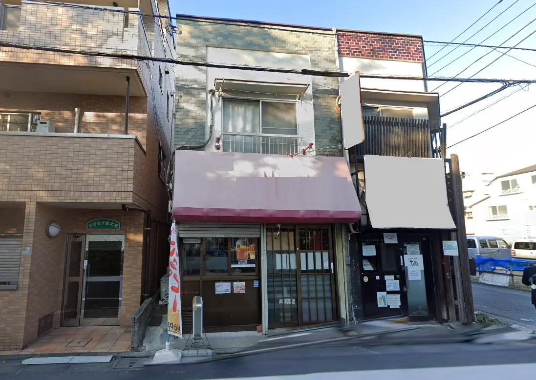 富士見台の居酒屋居抜きの外観