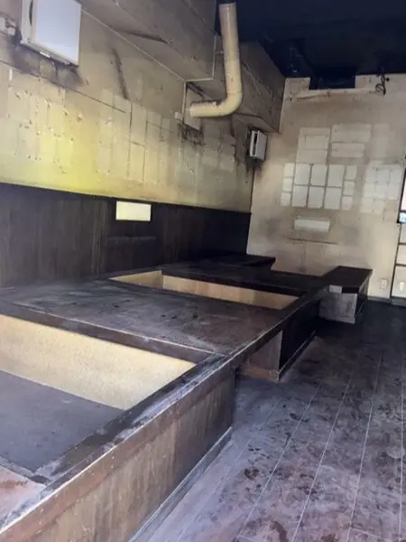 蒔田の居抜き店舗の内装