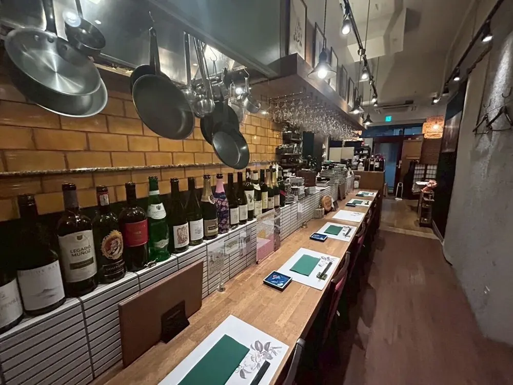 上石神井の居抜き店舗の内装