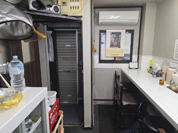 浜松町のラーメン居抜きの内装