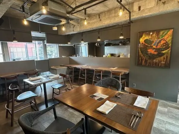 鎌倉の居抜き店舗の内装