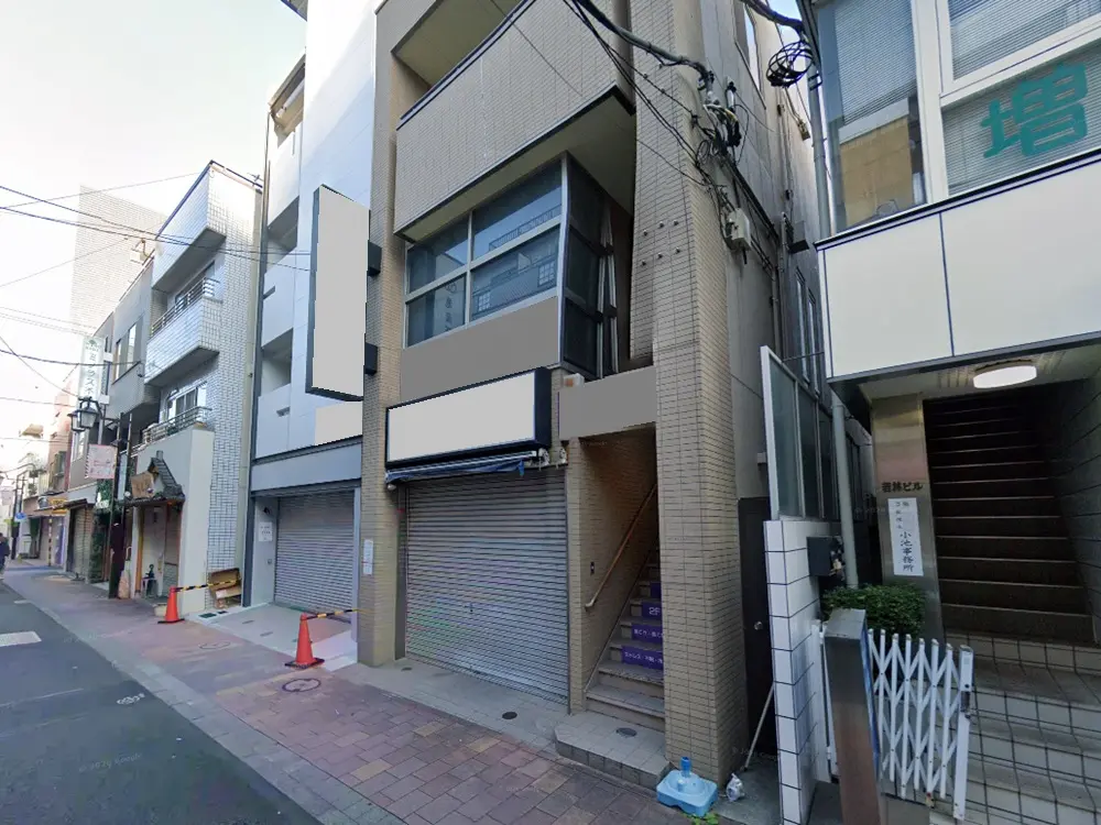 テイクアウトの居抜き物件の外観