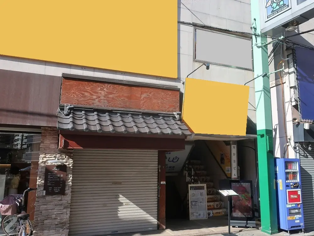 居酒屋の居抜き物件の外観