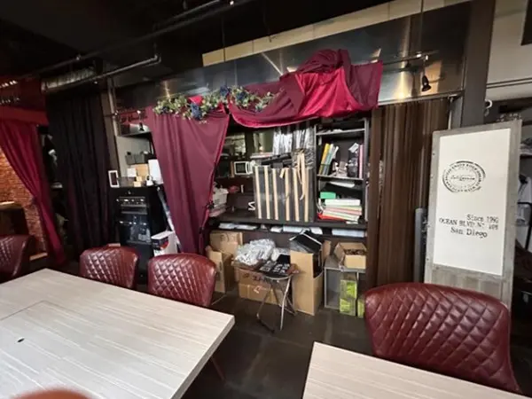 カフェ・喫茶店の居抜き物件の内装