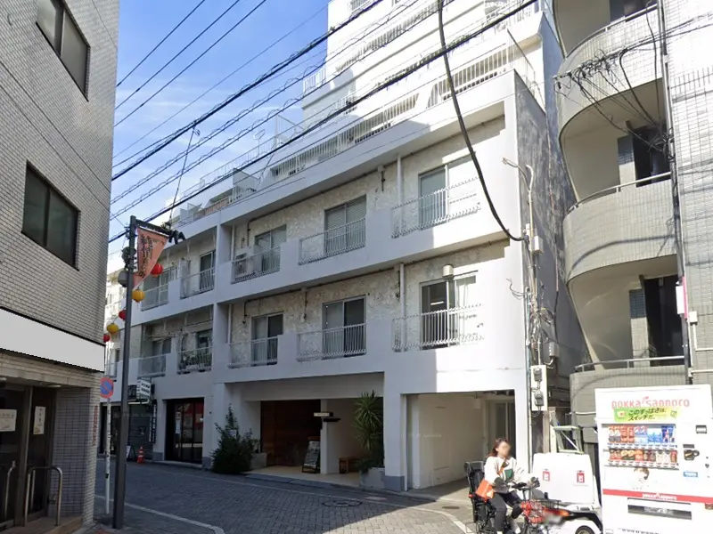 美容室・理容室の居抜き物件の外観