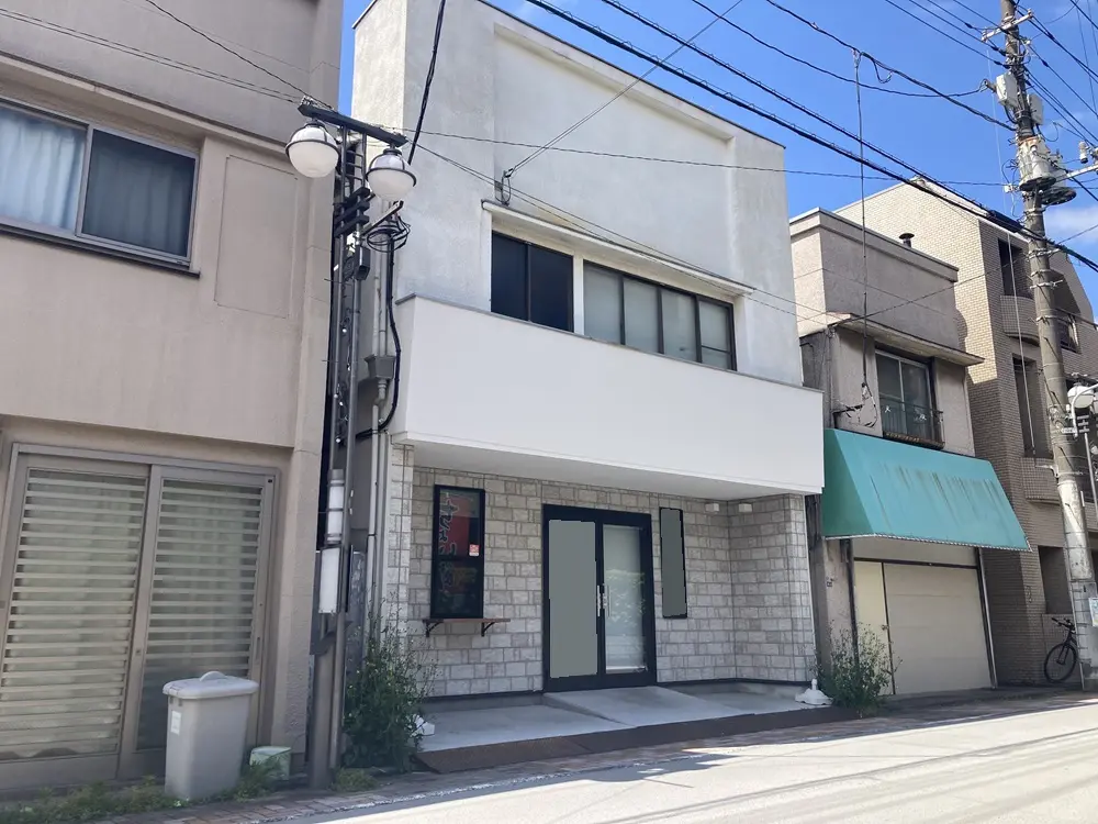 西小山の居抜き店舗の外観