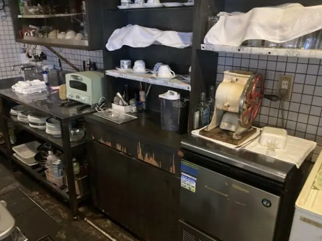 狭山ヶ丘の居抜き店舗の厨房