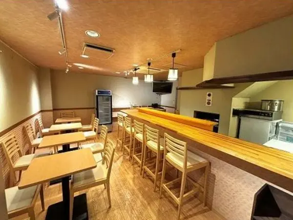 駒込の居抜き店舗の内装